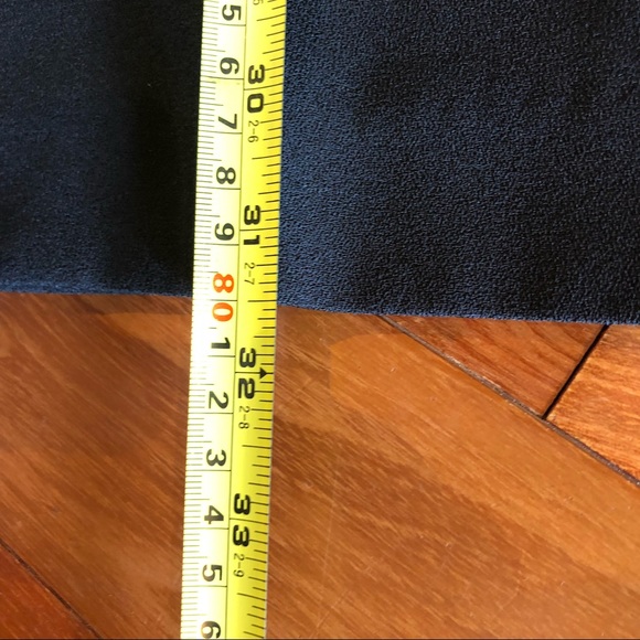 Laura Long Dressy Black Blazer with fancy Accent sleeves Like New Sz 8 - Picture 7 of 7